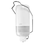 Thumbnail 1 of Tork S1 дозатор за сапун/дезинфектант с ръкохватка 560100/560108 - 560100 Бял