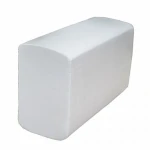 Thumbnail 2 of Кърпи за ръце V бели 2пл, 20 х 200бр, 21х24см