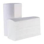 Thumbnail 3 of Кърпи за ръце V бели 2пл, 20 х 200бр, 22х22см, целулоза, Италия