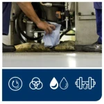 Thumbnail 3 of 130070 Индустриална ролка Tork W1 Синя 34х37см 1000 къса